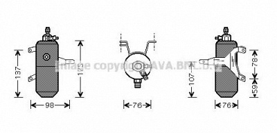 AVA QUALITY COOLING fdd332 -  Осушитель, кондиционер